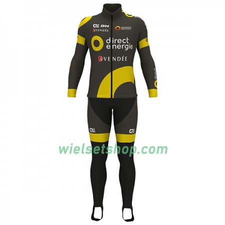 Fietskleding (Fietsshirt Lange Mouw + Lange Koersbroek) 2017 Direct Energie N001 Fietskleding (Fietsshirt Lange Mouw + Lange Koersbroek) 2017 Direct Energie N001